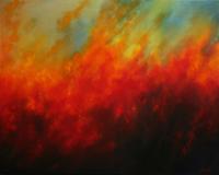 Expressionism - Wildfire II - Oil On Canvas